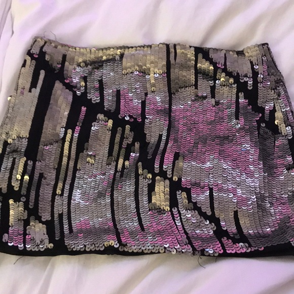 Gryphon New York sequined mini skirt - Picture 2 of 3